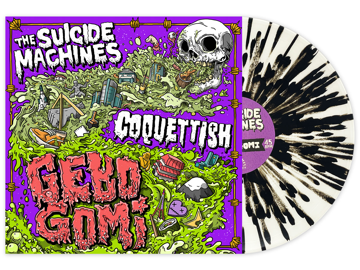 THE SUICIDE MACHINES / COQUETTISH "Gebo Gomi" Vinyl